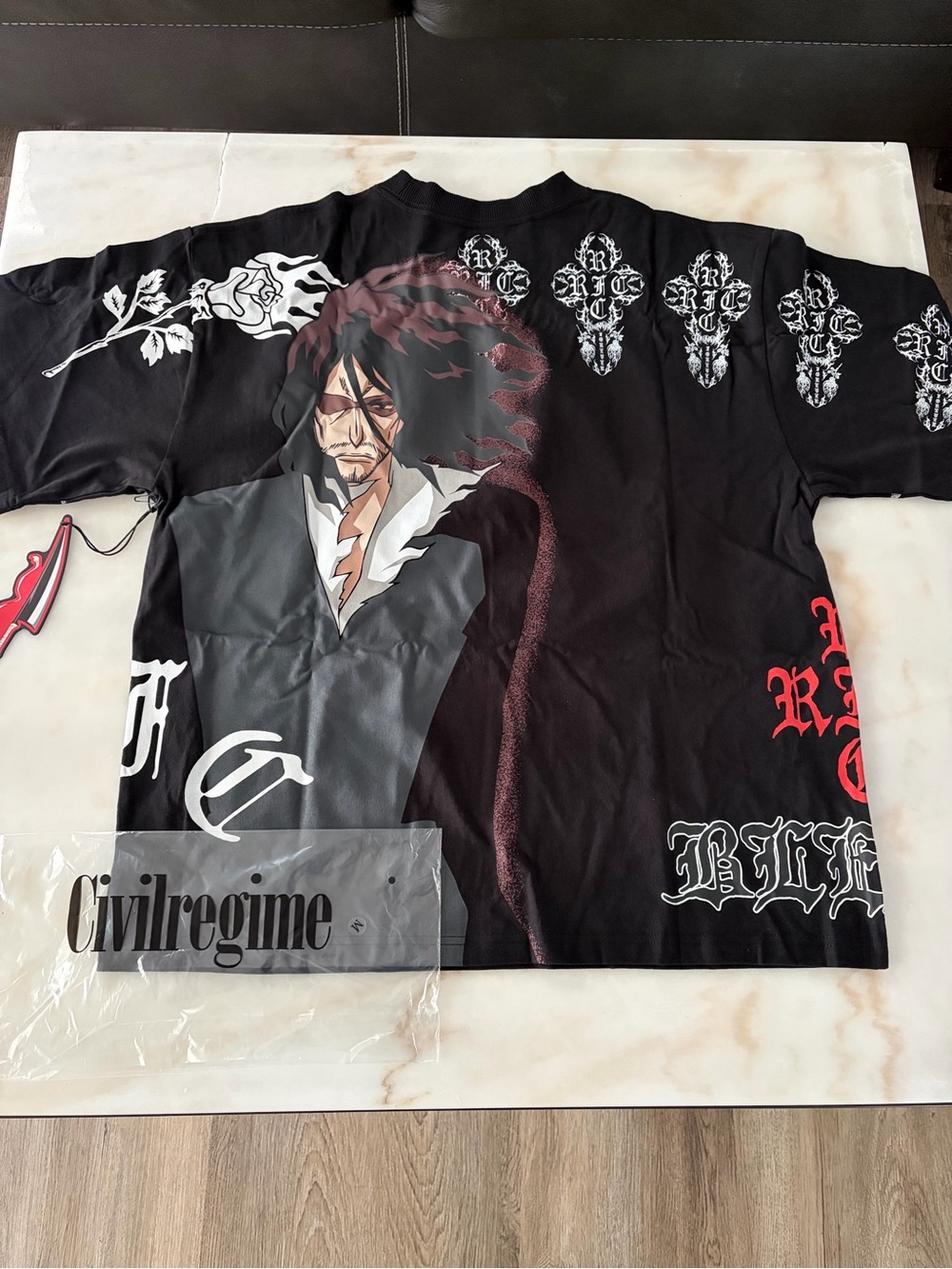 Civil Regime x Bleach *sold out drop*  Zangetsu sz M